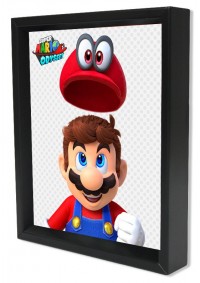 Cadre Holographique New Super Mario Odyssey Mario & Cappy 